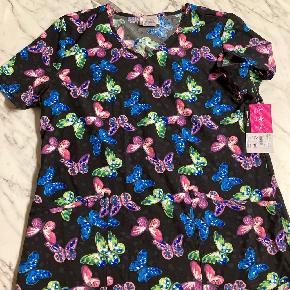 NWT Scrub Star Top
